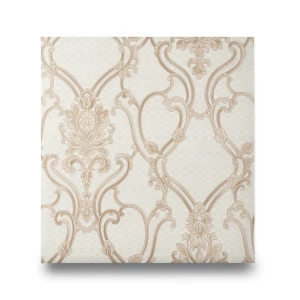 Italian Wallpaper Classic Design 10m x 1.06m, Beige, Model 41310