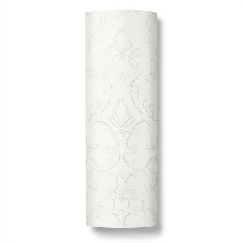 Italian Wallpaper Classic Design 10m x 0.70m Off White Color