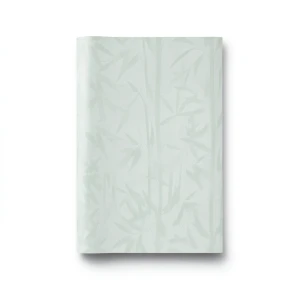 Italian Leaf-Patterned Wallpaper 10m x 0.73m Pale Green, Model Z90038