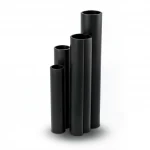 أنابيب HDPE الجودة   SDR 22  قطر خارجي 500 مم سمك 22.8 مم لون اسود