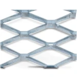 Galvanised Steel Expanded Metal Mesh Bahri 2.8 mm Thickness 1.22 m Width 5 m Length