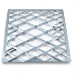 Galvanised Steel Expanded Metal Mesh Bahri 6 mm Thickness 1.22 m Width 4 m Length