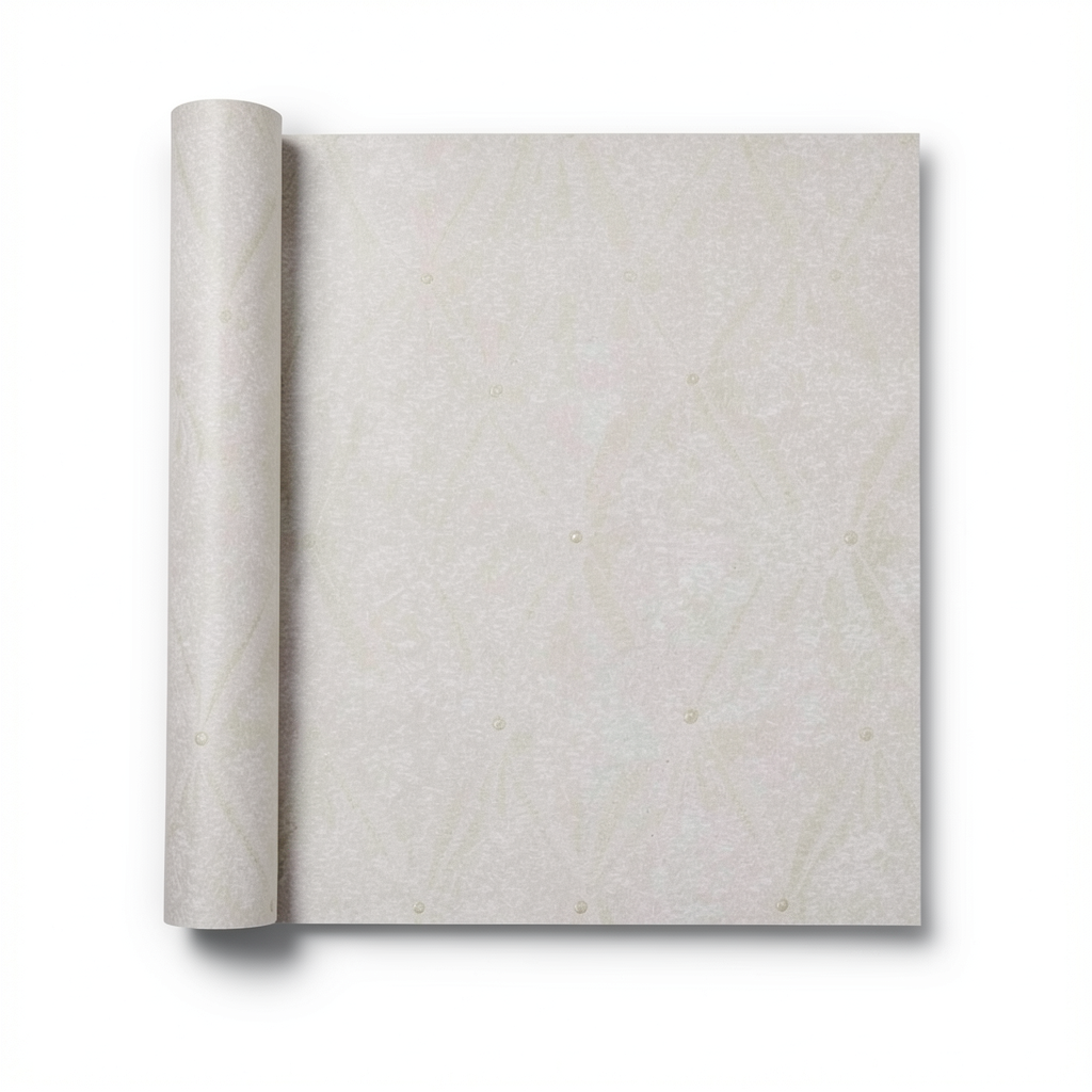 Wall Decoration Modern Design 10 m x 1.06 m Pale Beige, Model 41323