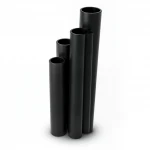 أنابيب HDPE الجودة   SDR 22  قطر خارجي 630 مم سمك 28.7 مم لون اسود