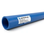 HDPE Pipes PE 80 Pressure 4 Bar Outside Diameter 225 mm Thickness 6.9 mm Blue | NEPROPLAST