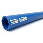 HDPE Pipes PE 80 Pressure 6 Bar Outside Diameter 560 mm Thickness 25.5 mm Blue | NEPROPLAST