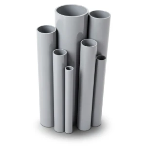 UPVC Pipes Pressure 16/20 Outside Diameter 250 mm Thickness 18.6 mm Gray