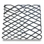 Hot Rolled (Black) Steel Expanded Metal Mesh  Khaleeji Thickness 3.8 mm Width 1.22 meter Length 3 meter | Bait Al Tatawor Company