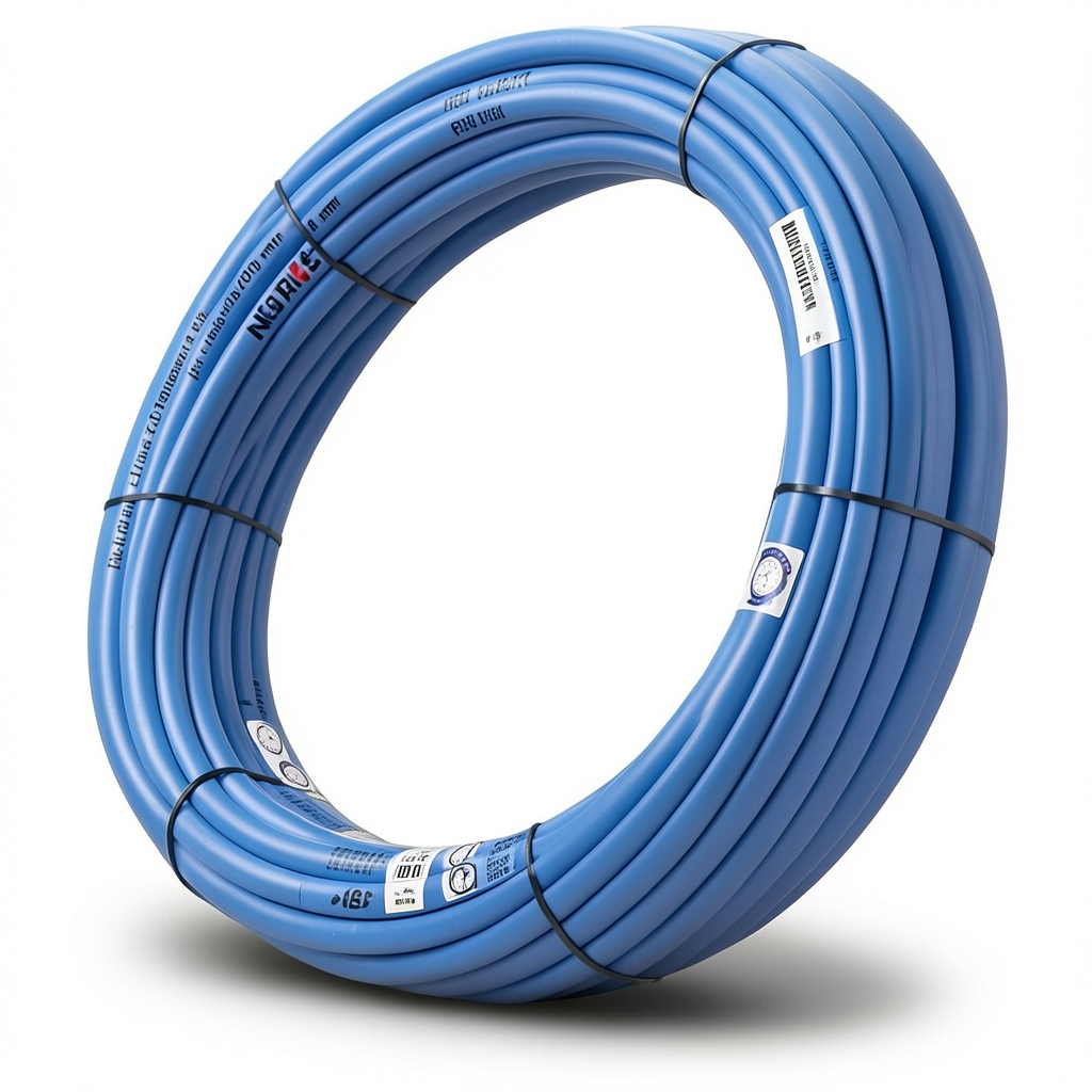 HDPE Pipes PE 80 Pressure 4 Bar Outside Diameter 90 mm Thickness 2.8 mm Blue | NEPROPLAST