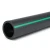 مواسير HDPE ضغط 4 بار PE 80 قطر خارجي 200 مم SDR 33 لون أسود مع خط أخضر - Image 1