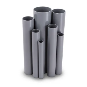 UPVC Pipes Nominal Pressure 10/20 Bar Outside Diameter 63 mm Thickness 3 mm Gray