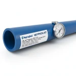 مواسير HDPE نيبروبلاست PE 80 ضغط 4 بار قطر خارجي 160 مم سمك 4.9 مم لون ازرق | نيبروبلاست