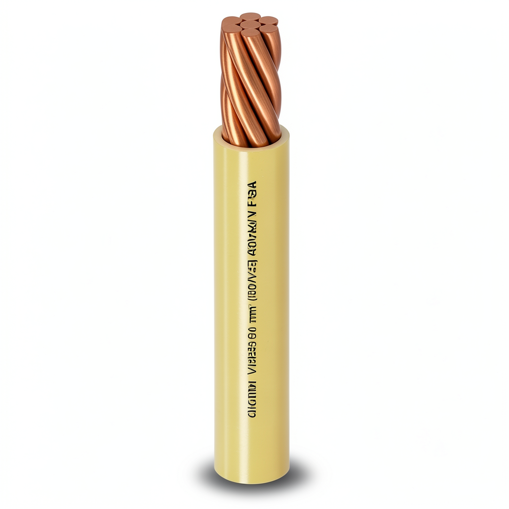 4mm Copper Stranded Electric Wire 450/750V, PVC Insulation 0.8mm Thick | Al Fanar