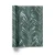 Leaf Patterned Wallpaper 10m x 0.53m Dark Green, Model 10031-07 - Image 1
