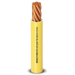 10mm Copper Stranded Wire 450/750volts, PVC Insulation 1mm Thick, Yellow | Al Fanar
