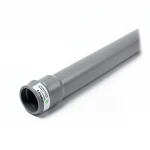   UPVC Plastic pipes  ALWatania company Nominal Pressure 25 Bar Outside Diameter 200 mm Thickness 18.2 mm Gray 