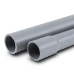 UPVC Pipes Nominal Pressure 10 Bar Outside Diameter 180 mm Thickness 8.60 mm Gray
