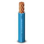 Stranded Single Electrical Wire 300mm 450/750V Copper Conductor PVC Insulation, Blue | Al Fanar