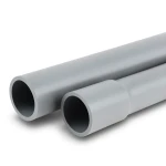 UPVC Pipes Nominal Pressure 6 Bar Outside Diameter 160 mm Thickness 4.70 mm Gray