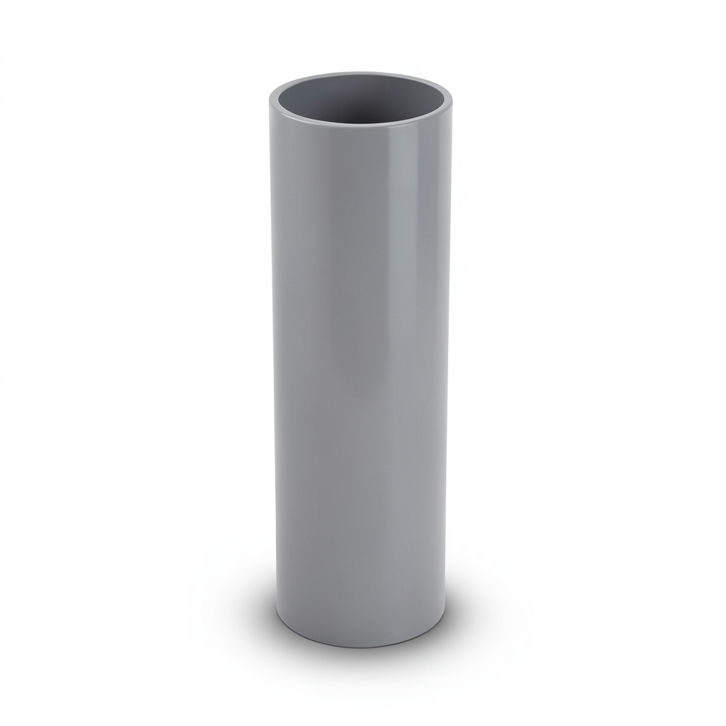 UPVC Pipes Nominal Pressure 16/20 Outside Diameter 225 mm Thickness 16.7 mm Gray