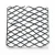 Hot Rolled (Black) Steel Expanded Metal Mesh  Khaleeji Thickness 5.8 mm Width 1.22 meter Length 1 meter | Bait Al Tatawor Company