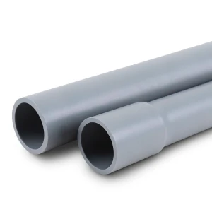 UPVC Pipes Nominal Pressure 6 Bar Outside Diameter 400 mm Thickness 11.70 mm Gray