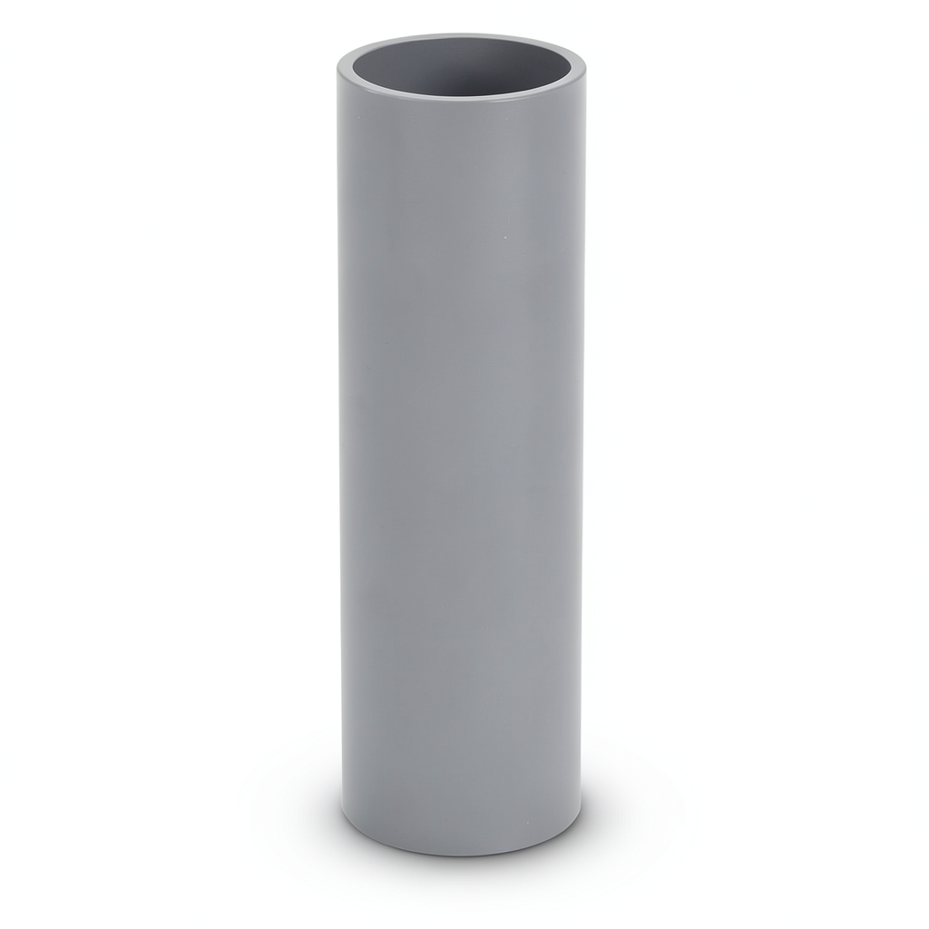 مواسير UPVC قطر خارجي 63 مم سمك 1.9 مم لون رمادي ضغط 6/20 بار
