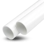 مواسير UPVC لانظمة الصرف الصحي الوطني جدول 40 مقاس 1 1/2 إنش سمك 3.68 مم لون أبيض