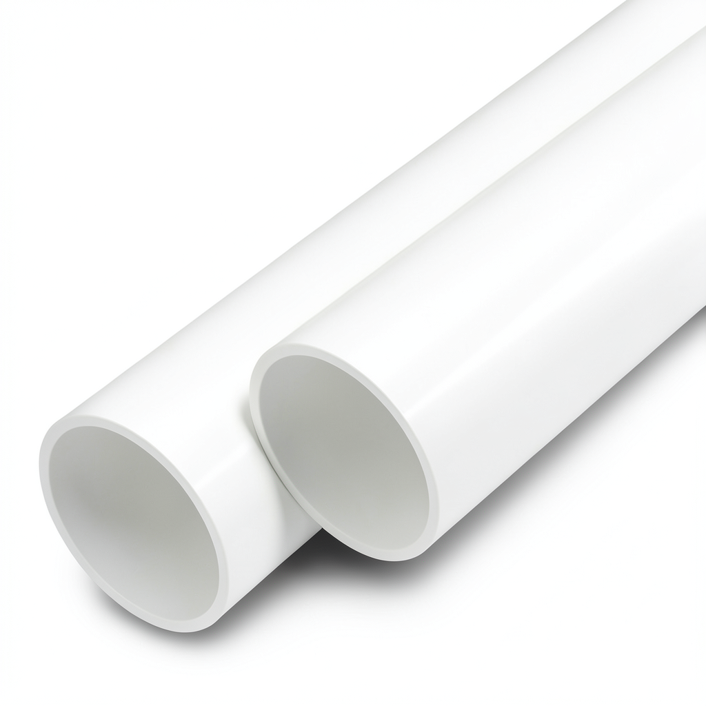 مواسير UPVC لانظمة الصرف الصحي الوطني جدول 40 مقاس 2 إنش سمك 3.91 مم لون أبيض