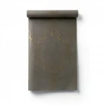 Classic Wallpaper Length 10m, Width 0.73m, Dark Beige Color, Model 41709