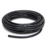 لفة أنابيب بلاستيك HDPE ضغط 10 بار PE 80 قطر خارجي 32 مم SDR 13.6 لون أسود