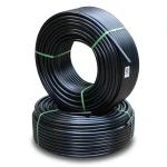 أنابيب HDPE PE 80 ضغط 4 بار قطر خارجي 90 مم سمك 2.8 مم لون اسود | نيبروبلاست