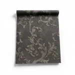Classic Wallpaper Length 10m, Width 0.73m, Dark Beige Color, Model 41736