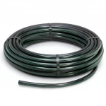 لفة أنابيب بلاستيك HDPE ضغط  4 بار [PE 63] قطر خارجي 63 مم  SDR 26  لون اسود مع خط اخضر | مصنع المنى