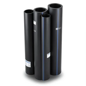 مواسير HDPE PE 80 ضغط 4 بار قطر خارجي 225 مم سمك 6.9 مم لون اسود | نيبروبلاست