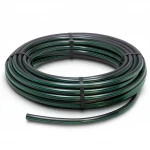 لفة أنابيب بلاستيك HDPE ضغط  4 بار [PE 63] قطر خارجي 90 مم  SDR 26  لون اسود مع خط اخضر | مصنع المنى