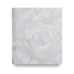 Italian Wallpaper Floral Design Pale Gray Color, Size 10mx0.70m, Model 14120
