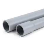 مواسير UPVC ضغط اسمي 6 بار قطر خارجي 450 مم سمك 13.20 مم لون رمادي