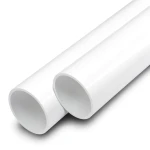 UPVC Pipes Sewage Drainage System Schedule 40 2 inch Size 3.91 mm Thickness White