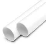 UPVC Pipes Schedule 40 Size 3 inch Thickness 5.49 mm White