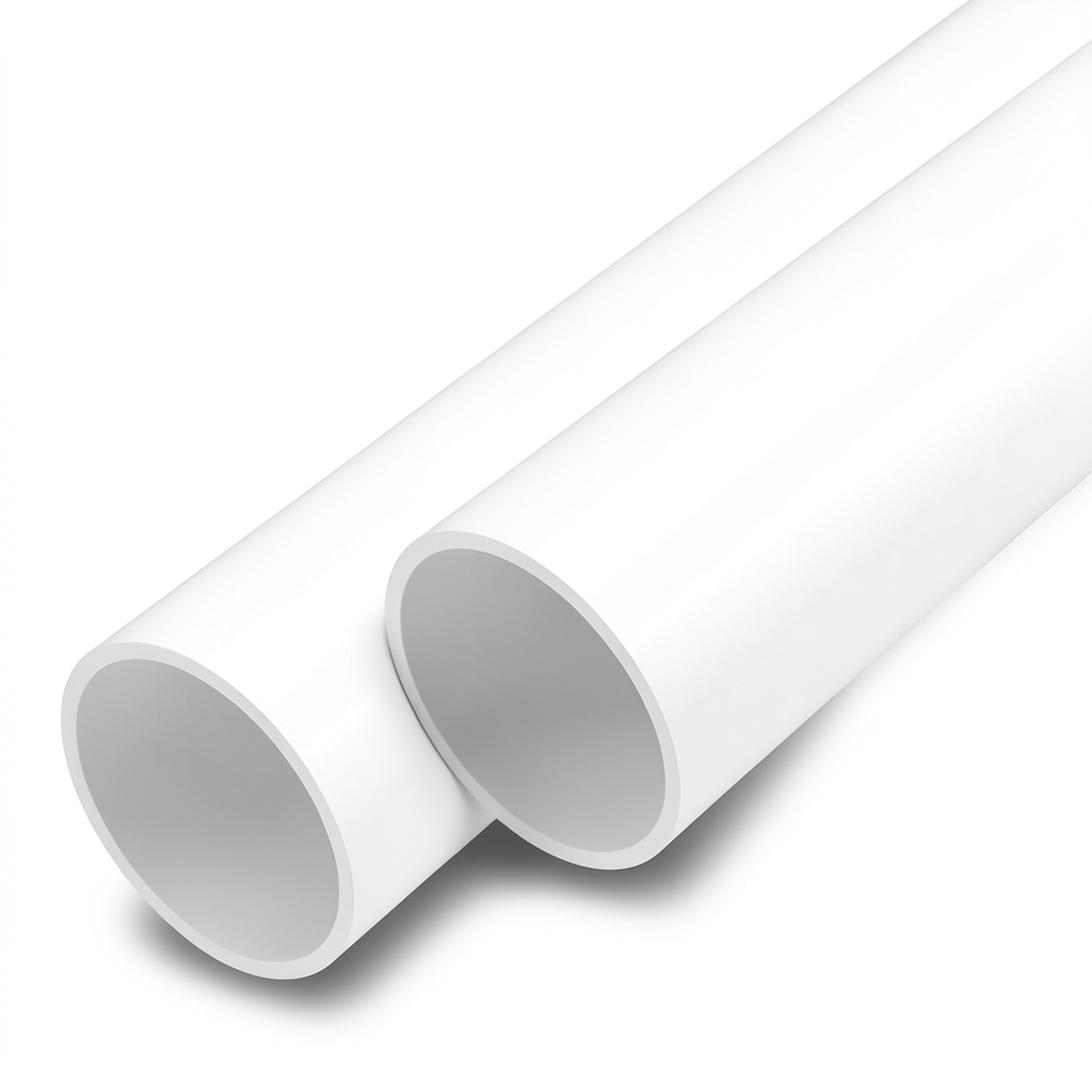 UPVC Pipes Sewage/Drainage System National Schedule 40 Size 1 1/2 inch Thickness 3.68 mm White