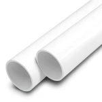 UPVC Pipes Sewage Drainage System Schedule 40 2 inch Size 3.91 mm Thickness White