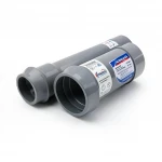 انابيب بلاستيك UPVC الوطنيه ضغط 25 بار  قطر خارجي 125 مم سمك 11.4 مم لون رمادي