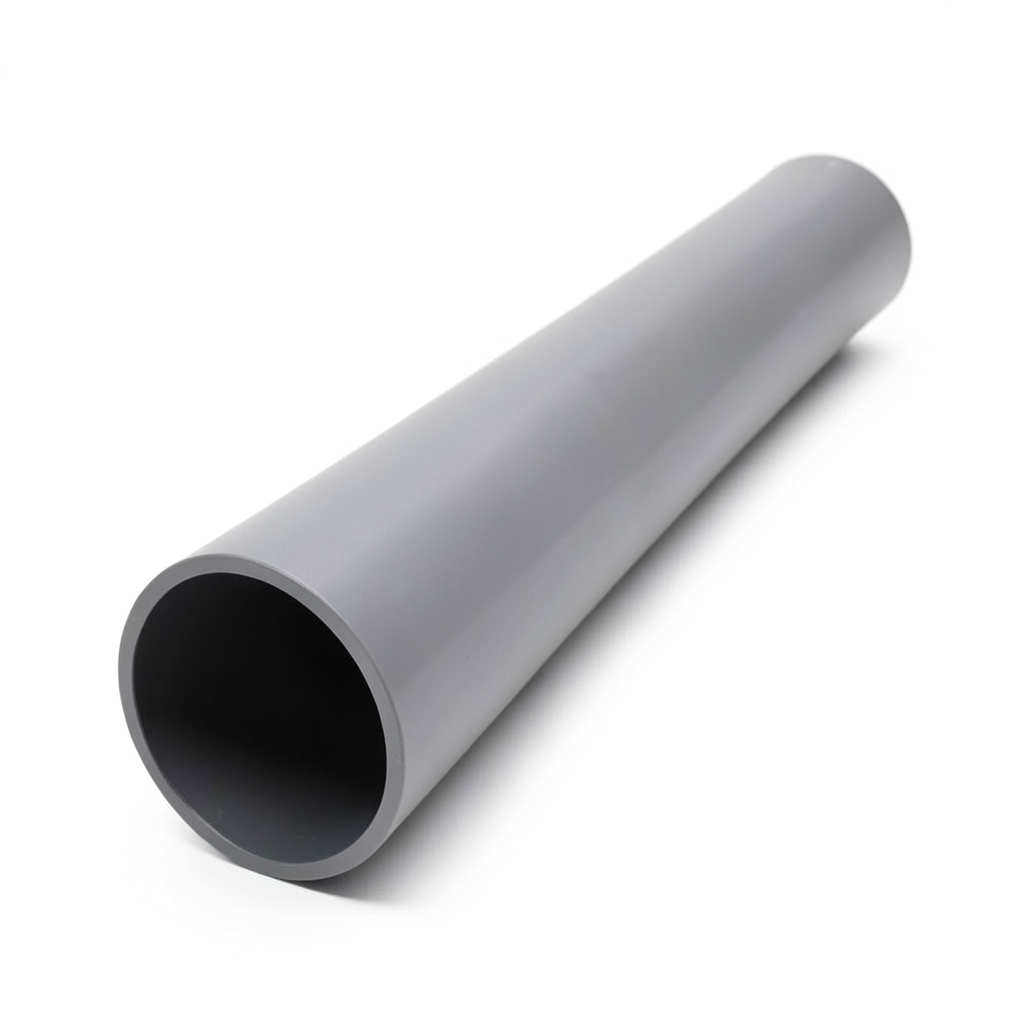 UPVC Pipes Nominal Pressure 6/20 Bar Outside Diameter 90 mm Thickness 2.7 mm Gray