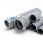   UPVC Plastic pipes ALWatania factory Nominal Pressure 25 Bar Outside Diameter 160 mm Thickness 14.6 mm Gray Colour