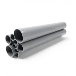 مواسير UPVC ضغط اسمي 16/20 بار قطر خارجي 110 مم سمك 8.2 مم لون رمادي