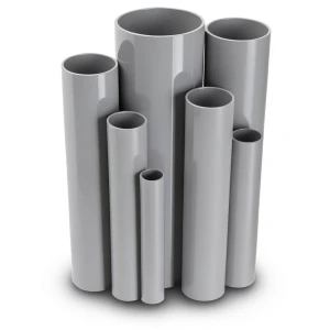 UPVC Pipes Nominal Pressure 10/20 Bar Outside Diameter 125 mm Thickness 6 mm Gray