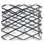 Hot Rolled (Black) Steel Expanded Metal Mesh  Khaleeji Thickness 3.8 mm Width 1.22 meter Length 2 meter | Bait Al Tatawor Company