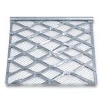 Galvanised Steel Expanded Metal Mesh Bahri Thickness 3 mm Width 1.22 m Length 6 m