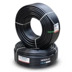 أنابيب HDPE PE 80 ضغط 4 بار قطر خارجي 50 مم سمك 1.8 مم لون اسود | نيبروبلاست